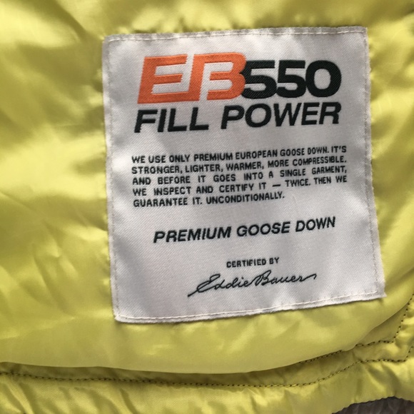 Eddie Bauer goose down jacket - Picture 5 of 6